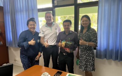 OFA Meets with Dr Werapong, Dean of the Faculty of Technology and Environment and Dr Vipavee, lecturer at Prince of Songkla University